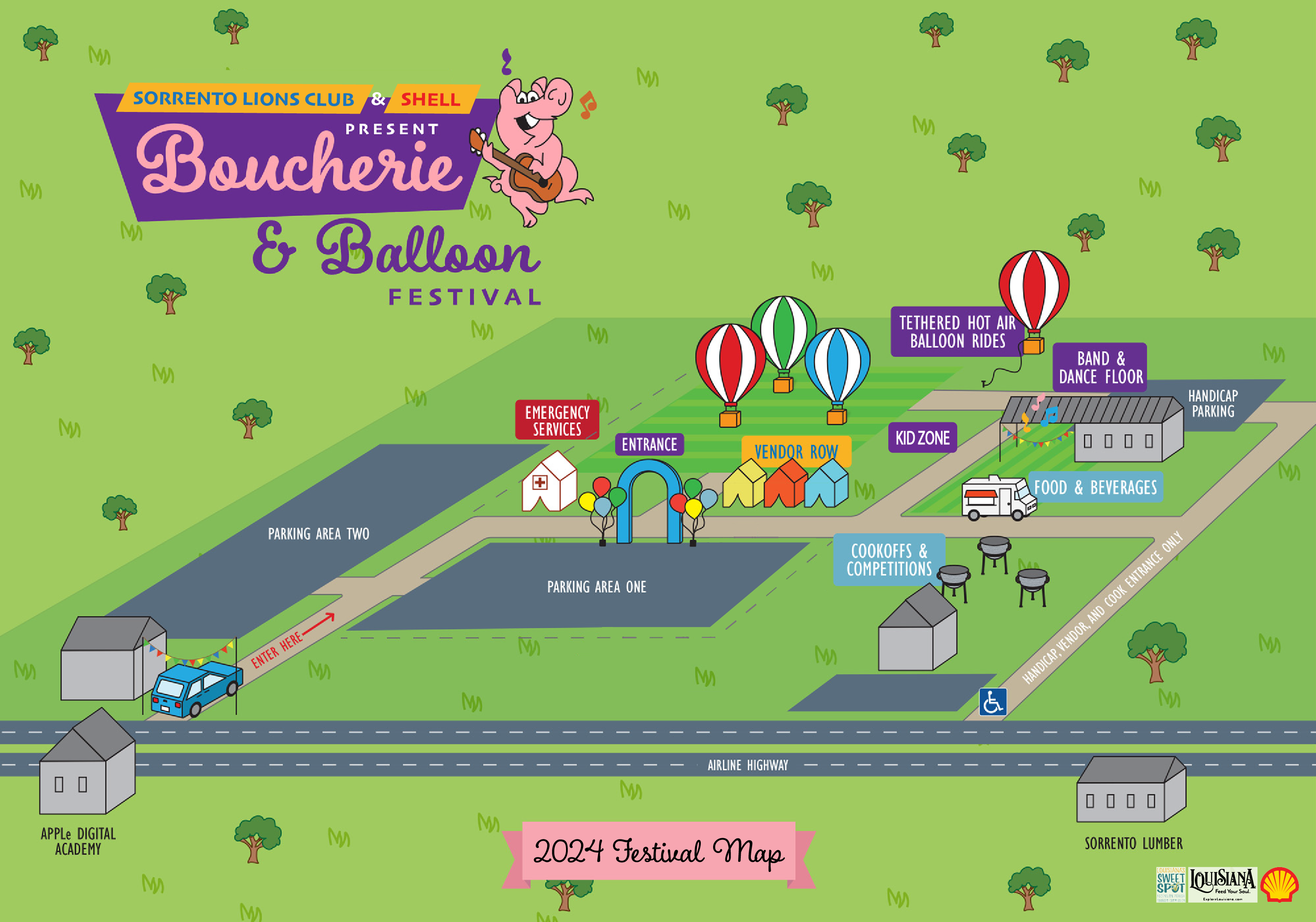 2024 Festival Map